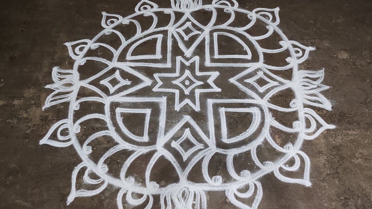 கோல்டன்பியூட்டிஃபுல் ரங்கோலி🙏🙏🙏