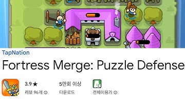 Fortress Merge: Puzzle Defense 플레이 영상