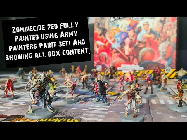 Zombicide 2nd Edition Paint Set: Incl. 20 warpaints - The Army Painter