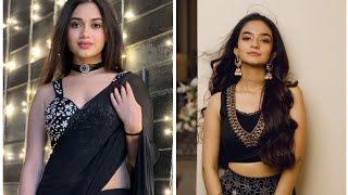 Anushka Sen Vs jannat zubair dress collection #anushkasen #jannatzubair #trending