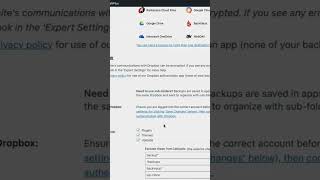 How to backup a wordpress website