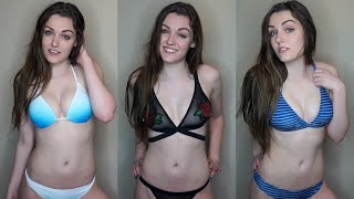 Riskee Only Fans Girl Huge Zaful Summer Bikini Try On Haul 18 Only Ally Hardesty