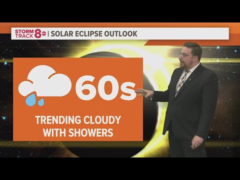 First look at where clouds will likely block the upcoming total solar ...