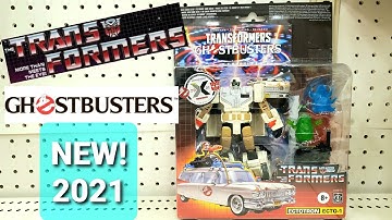 Transformers Ghostbusters Ectotron Ecto-1 Release