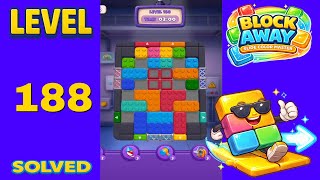 Block Away – Level 188 | Walkthrough Fast & Clean Solution
