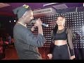 Baraka da Prince kwenye stage moja na mpenzi wake Naj