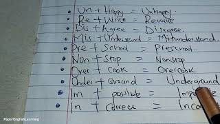 Prefixes Made Easy | Learn English the simple way 