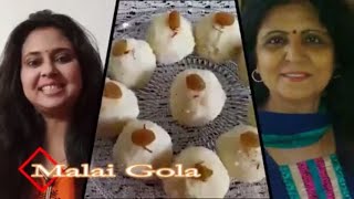 Malai Gola Easy Indian Sweet Recipe | Collaboration video with Jio Bindas screenshot 1