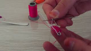 Çengelli Iğne Diğer Adıyla Firkete Ile Çiçek Yapılışı