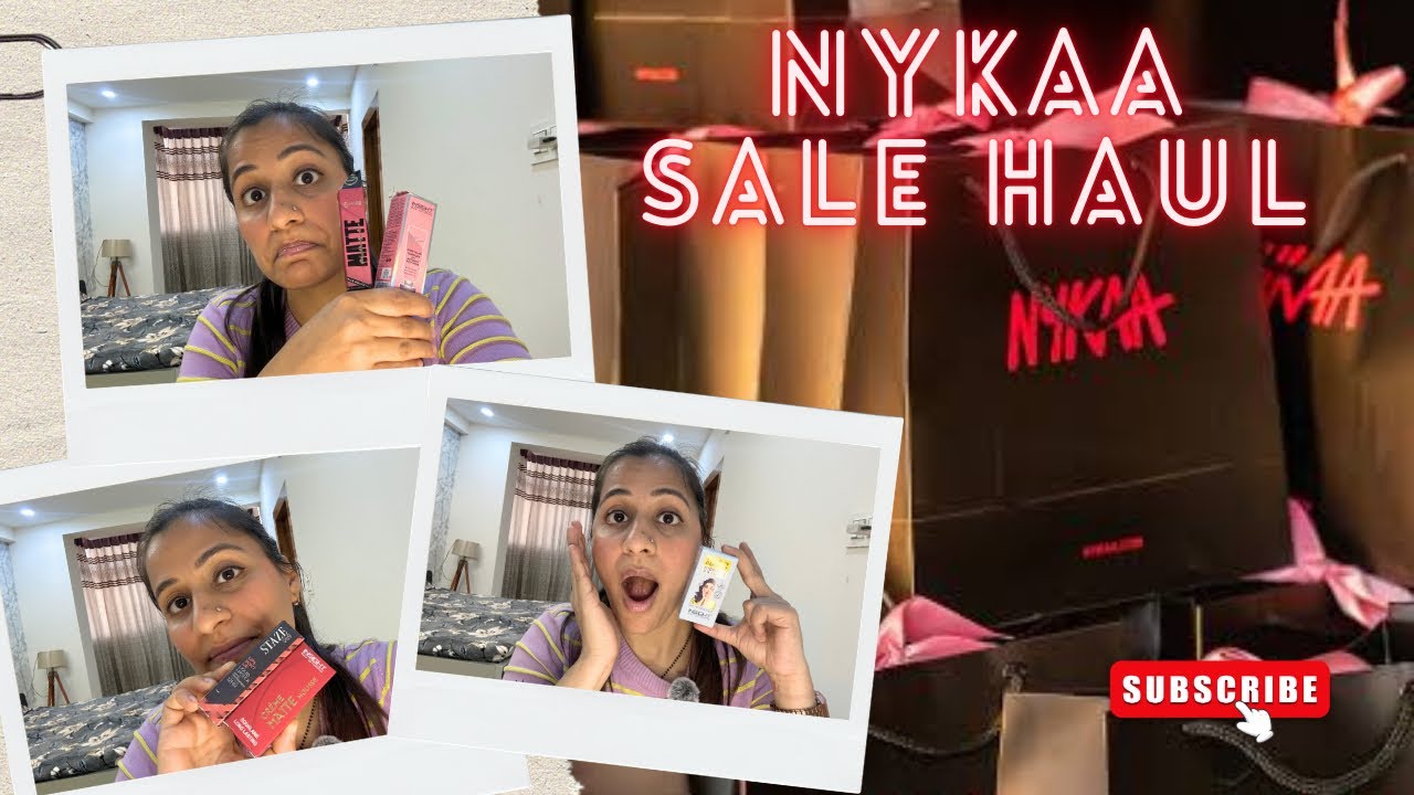 What all I got from Nykaa Pink Sale♥️💄 #makeup #nykaasale #nykaahaul #budgetfriendly 