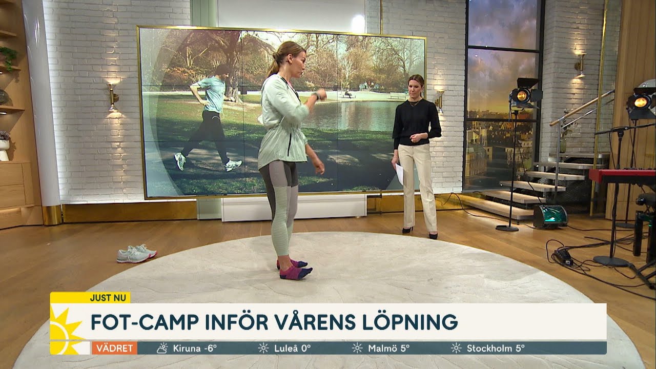 Kom igång med löpningen – coachens enkla övningar - Nyhetsmorgon (TV4)