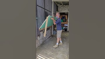 Folding Garage Workbench