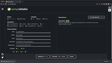 A simple REST API using Java Spring Boot