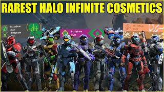 The RAREST Halo Infinite Cosmetics - BIGGEST SHOWCASE!