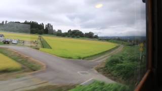 ED75 757＋旧客「レトロ会津まつり号9216レ」車窓（会津若松～広田、猪苗代～関都、磐梯熱海～郡山）20160924