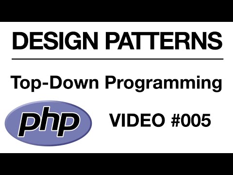 PHP | Top Down Programming Logic | #005 // Tips from the Self Taught Developer