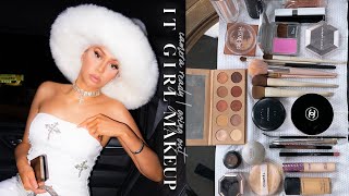 ✨my current it girl makeup routine✨ glowy going out camera ready full coverage soft glam 2023! screenshot 4