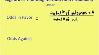 10.3 Counting Methods and Probability (Lesson)