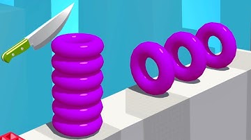 Slice it all! Very satisfying and relaxing slicing game