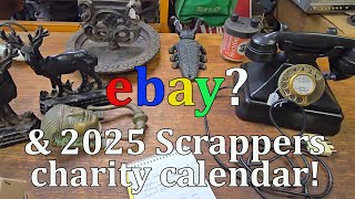 How to Sell Online Part 6. Ebay Updates & Unboxing High Value Treasures and Scrappers 2025 Calendar