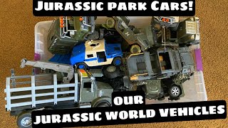 OUR JURASSIC WORLD TOY MOVIE VEHICLE SHOWCASE #jurassicworld #jurassicworldtoys #toycollection #1:18 screenshot 3