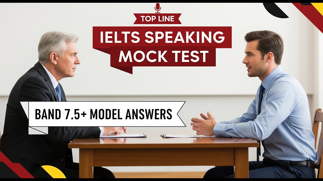 🎤 IELTS Speaking Mock Test | Band 7.5+ Model Answers (Parts 1–3) - YouTube