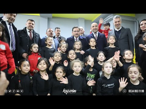 Kayseri Ticaret Borsası ERVA Spor Okulları açıldı