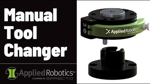 Applied Robotics Manual Tool Changers