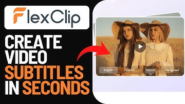 How to Create Video Subtitles in Seconds Using FlexClip AI Tools