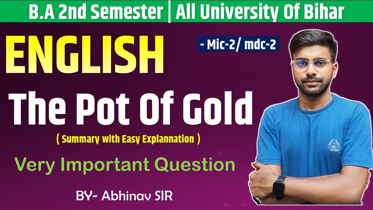 the-pot-of-gold-summary-english-mic-2-mdc-2-important-question