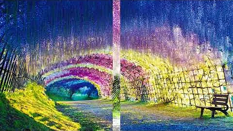 Кавати Фудзи,Япония | Сад сказочных цветов | Цветочный Тоннель Глициний | Путешествуем!