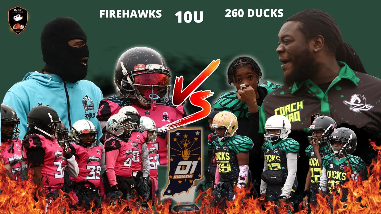 10U State Championship Indy Firehawks vs 260 Ducks! TUFF game, LOTS OF  TRASH TALKING! 