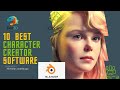 Best Character Creator Softwares- 10 Best 3D Free and Paid Animation Character Creator  Software