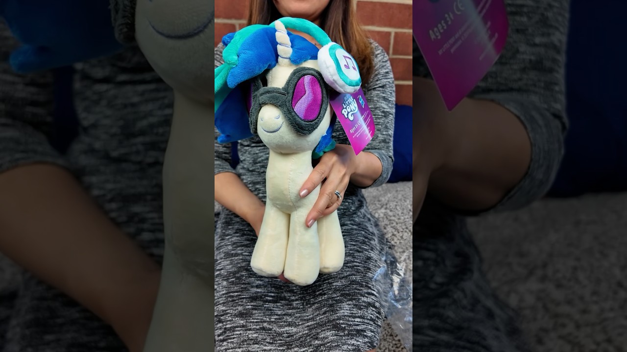 Unboxing My Little Pony DJ Pon-3 Plush Toy