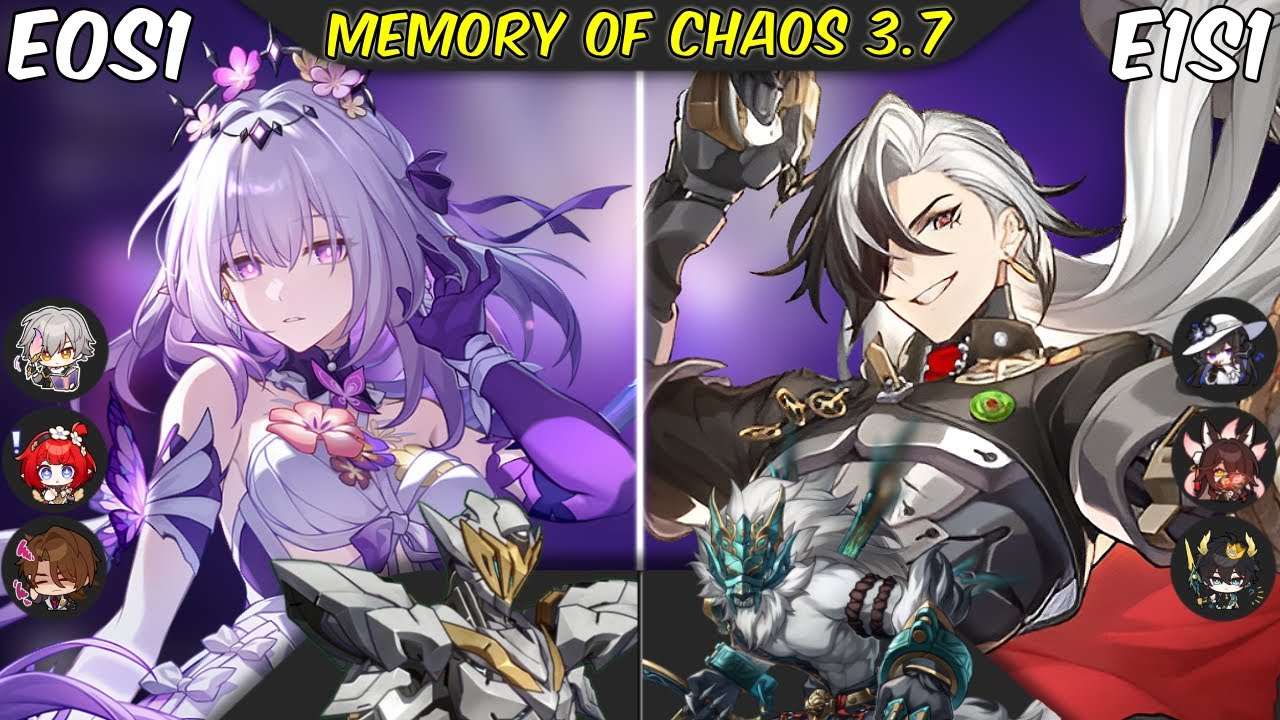 E0S1 Castorice & E1S1 Boothill // Memory of Chaos v3.7 Stage 12 (3 Stars) // Honkai: Star Rail
