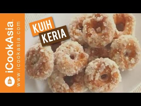 Resepi Kuih Keria  TryMasak  iCookAsia - YouTube