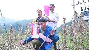 Phần cúng mở cổng địa ngục trong lễ Cấp Sắc của người Dao Tuyển