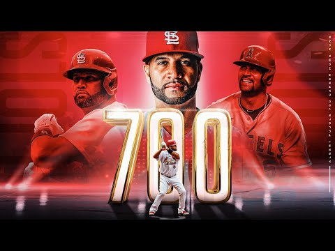 Looking back on Albert Pujols' amazing journey to 700!