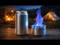 Make a capillary alcohol stove from a single soda can—so simple anyone can do it!