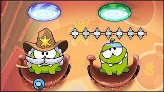 Cut the Rope: Time Travel - Area 8 - Wild West Walkthrough (all stars collected) Profile