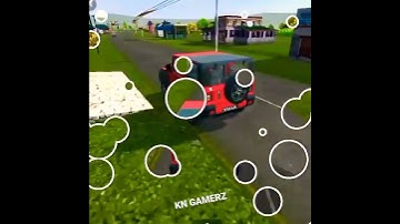 MAHINDRA THAR  MOD for BUSSID #shorts #ytshorts #youtubeshorts #bussid #kngamerz #trending #viral