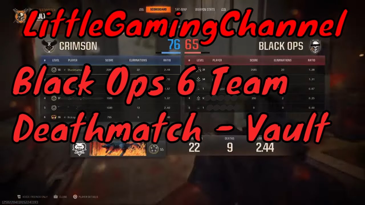 Black Ops 6 Team Deathmatch Vault #littleGamingChannel #blackops6 - YouTube