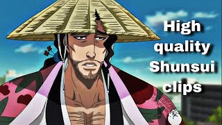 High Quality Shunsui Clips Bleach Anime