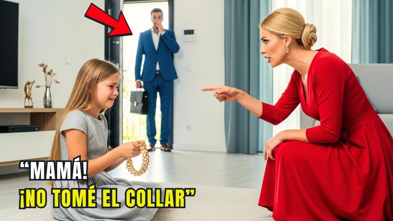 La Niña Acusada por su Madrastra… Y el Padre Millonario Le Devolvió la Dignidad