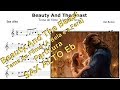 Beauty And The Beast (Partitura Sax Alto) A Bela e a Fera