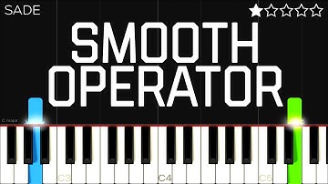 Sade - Smooth Operator | EASY Piano Tutorial