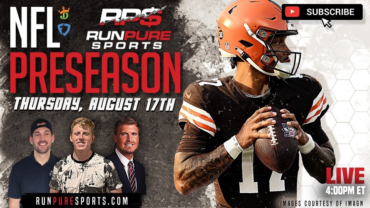 NFL PRESEASON | 2023, PRESEASON WEEK 2 DFS | THURSDAY, AUGUST 17