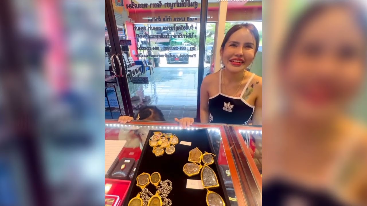 กรอบพระทองคำไถ่ถอนมาจากโรงรับจำนำ