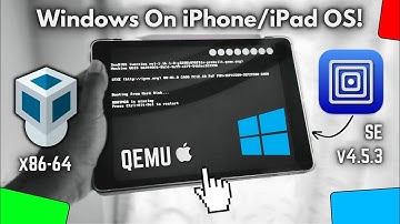 UTM SE: PC QEMU Emulator: Run Windows x86-64 on iPhone/iPad Test!