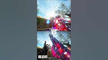 ?? Which one ur favorite ?? 😛😛 || M13 VS KILO141 Mythic || CODM #shorts #callofdutymobile